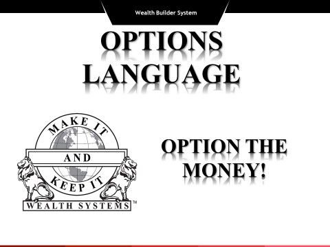 Options Language